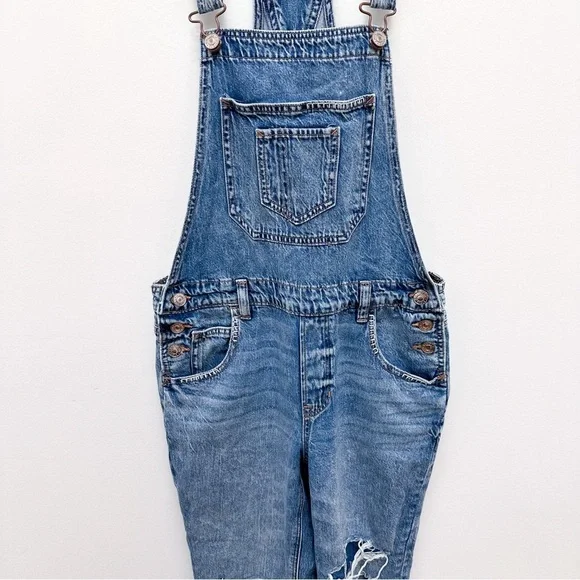 American Eagle Outfitters Tomgirl Denim Overalls - Picture 5 of 12